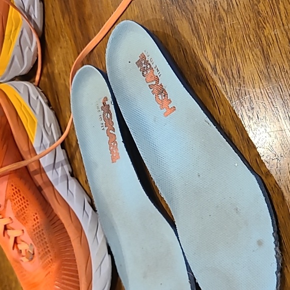 Hoka One One Bondi 7 Womens 9.5 Coral 1110519-CCSD Running Shoes - Picture 5 of 9